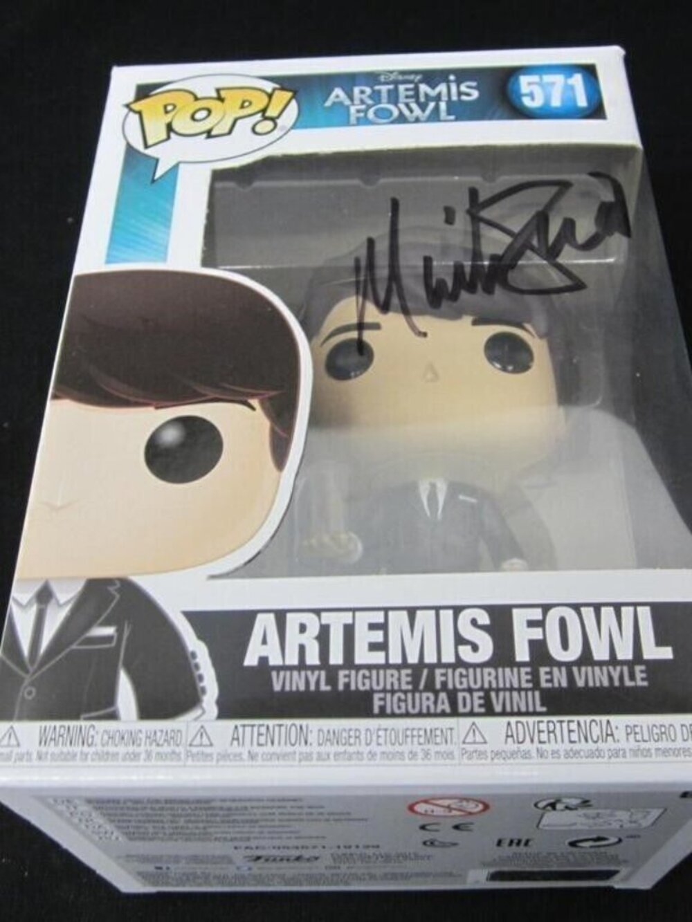 Ferdia Shaw signed Funko Pop! Vinyl: Disney - Artemis Fowl #571 w/COA